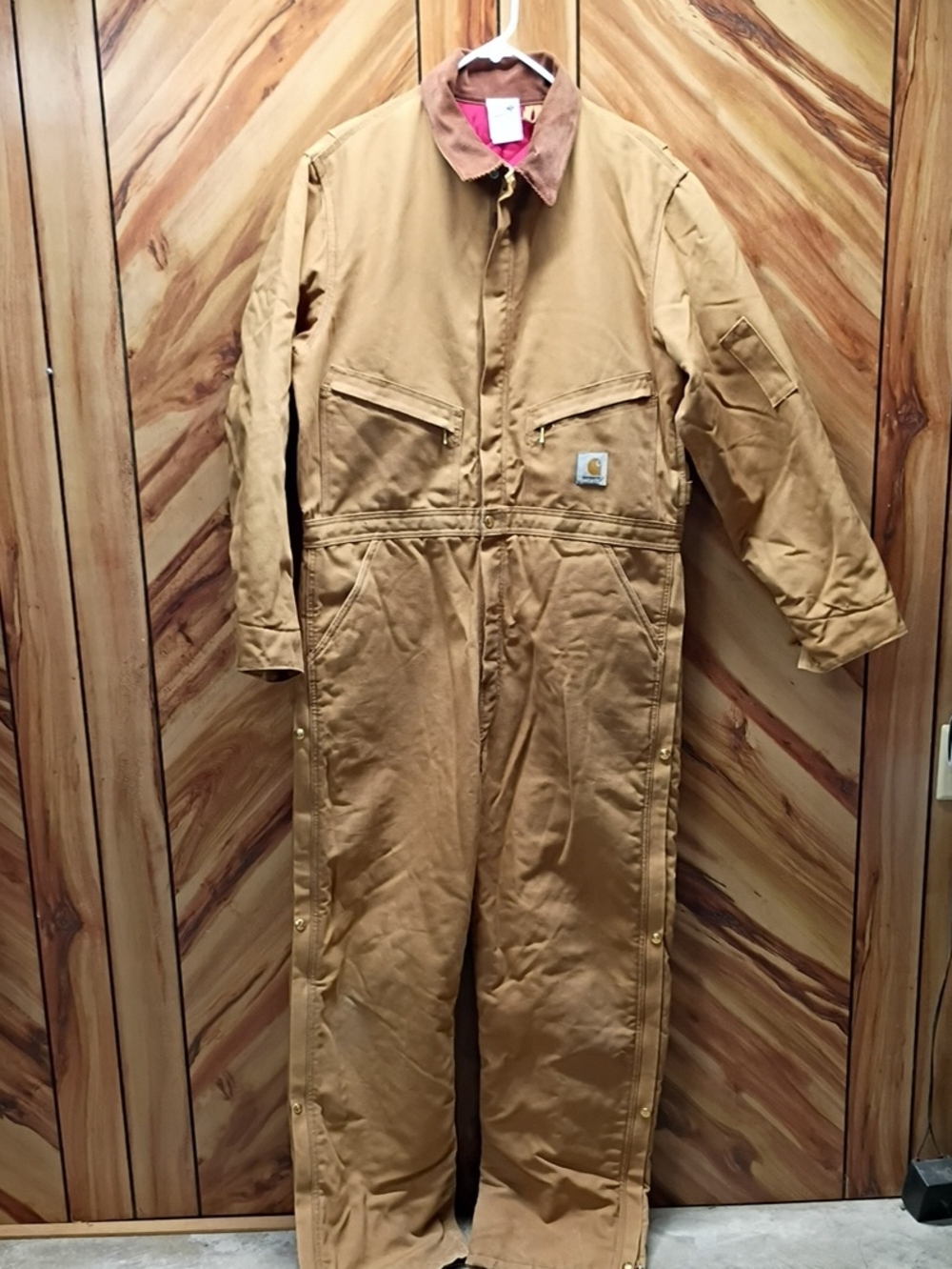 Vintage Carhartt Men's Quilt-lined Insulated Coveralls Heavy Duty Tall 44